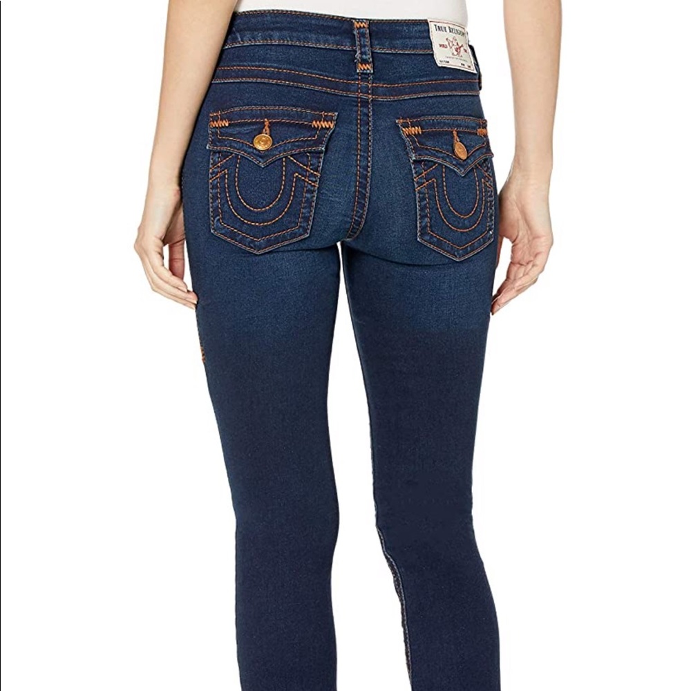 NWT True Religion Becca Flap Bootcut Jeans